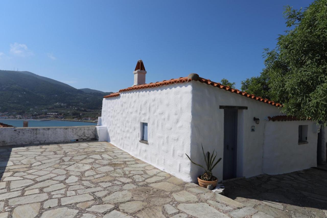 Villea Seaview Apartments Skopelos Town Exterior foto