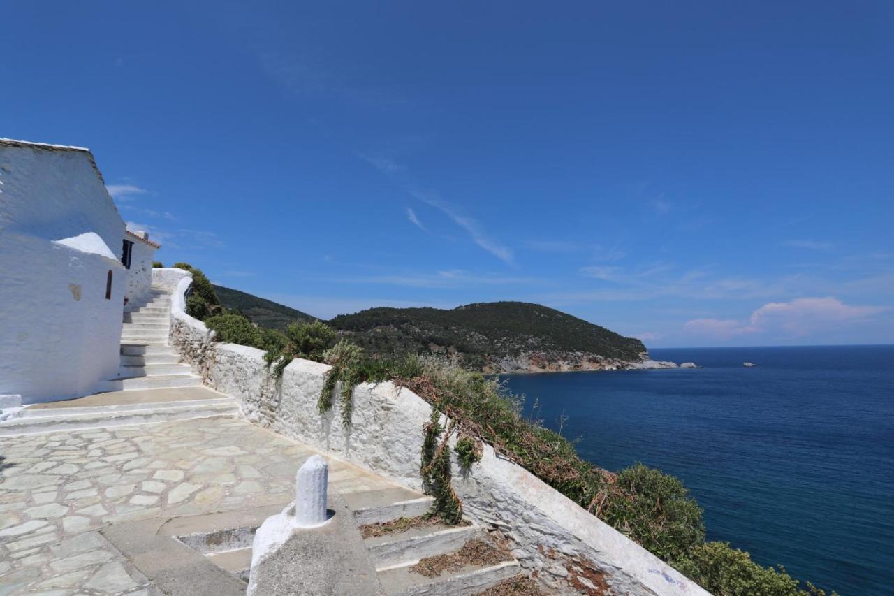 Villea Seaview Apartments Skopelos Town Exterior foto