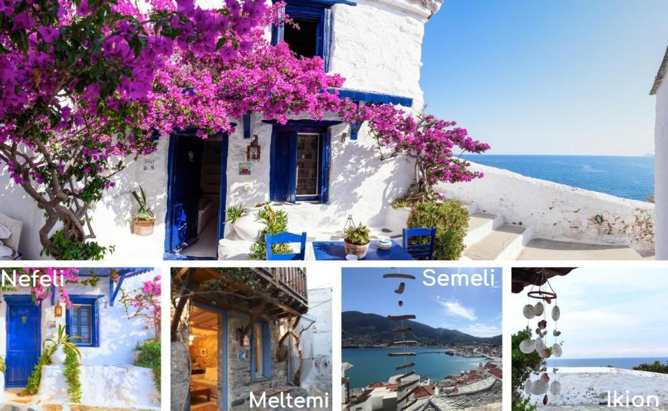 Villea Seaview Apartments Skopelos Town Exterior foto